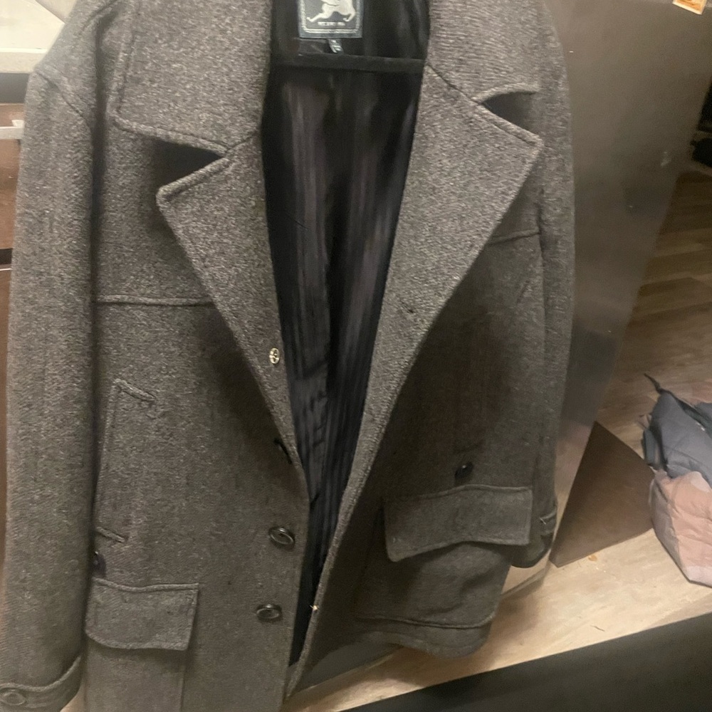 Spiewak Charcoal Pea Coat
